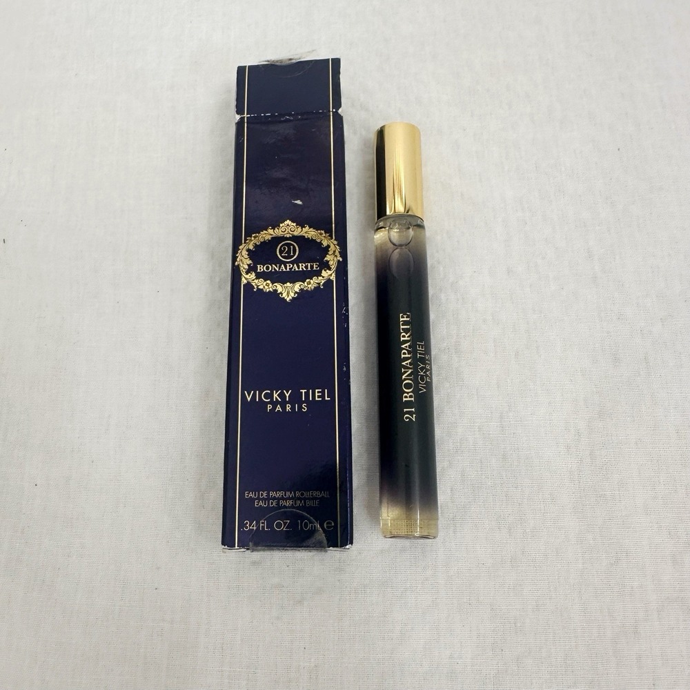21 Bonaparte‎ by Vicky Tiel Paris Parfum Rollerball .34 Fl OZ 10ml New